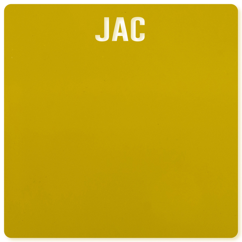 Solid Yellow - 0115TR - Acetate strip 4mm