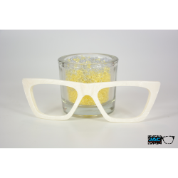 Nacré Blanc - 0016NA - Acétate labo 4mm