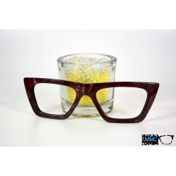 Burgundy Pearly - 0017NA - Acetate slab 4mm