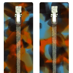 Branches Fantaisie Orange & Bleu - 0204FAB