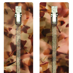 Temples Fantasy Brown & Pink - 0209FAB