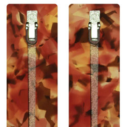 Temples Fantasy Pink & Orange - 0214FAB