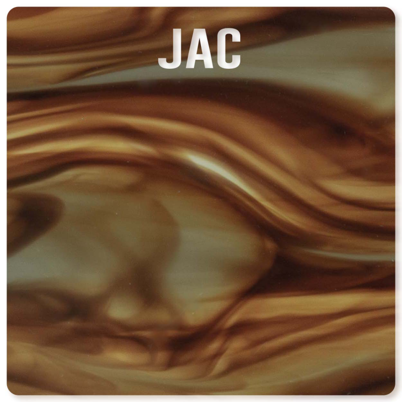 Jaspé Marron - 0068JA - Acétate labo 6mm