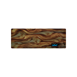 Brown Jasped - 0068JA - Acetate slab 6mm
