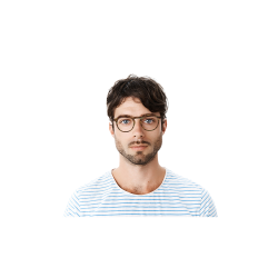 Jaspé Marron - 0068JA - Acétate bande 6mm