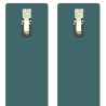 Solid Teal - 0114UN - Acetate temples