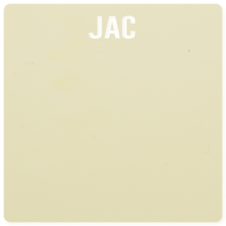 Solid Ivory - 0001UN - Acetate strip 6mm