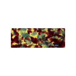 Blue & Yellow Fantasy - 0206FA - Acetate slab 6mm