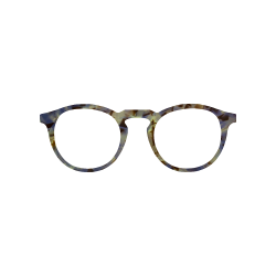 Fantaisie Bleu - 0213FA - Acétate labo 6mm
