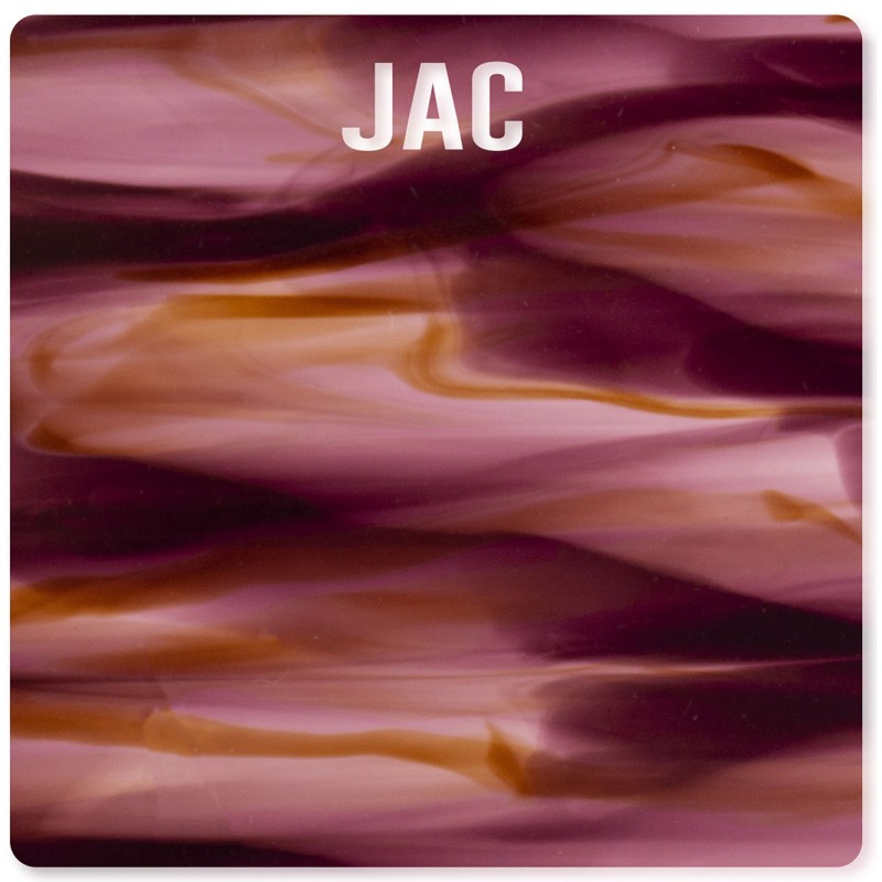 Pink Jasped - 0104TR - Acetate strip 6mm