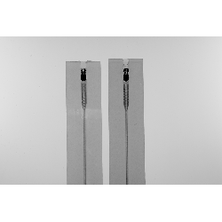 Pair of temples 3 hinges Grey - Wirecore 135mm