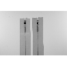 Pair of temples 3 hinges Grey - Wirecore 135mm