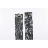 Pair of temples 3 hinges Grey - Wirecore 125mm