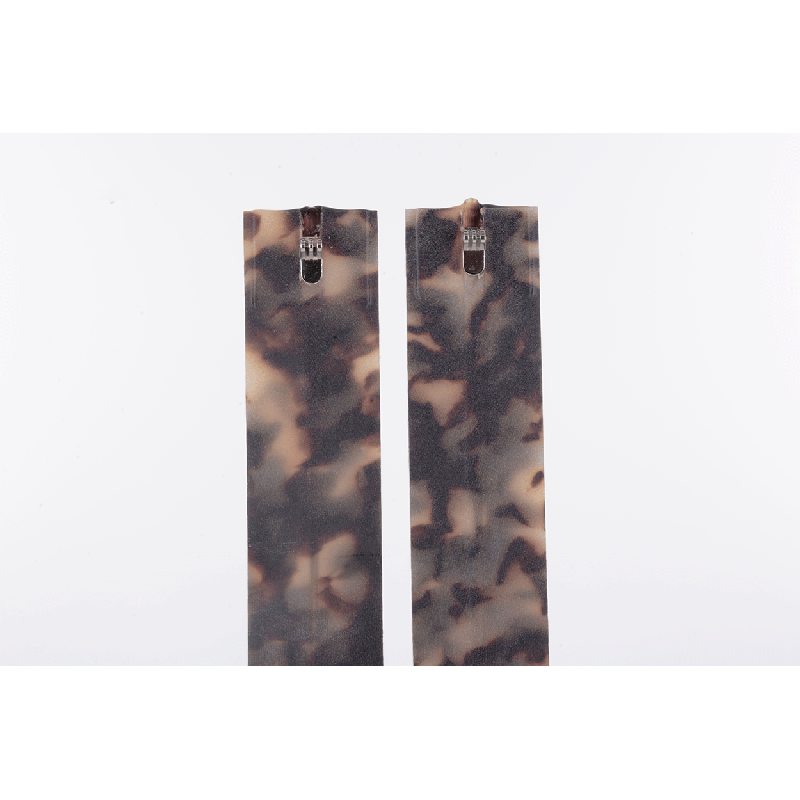Pair of temples 3 hinges Orange - Wirecore 135mm