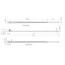Wirecores C9 Visottica - 50 pairs