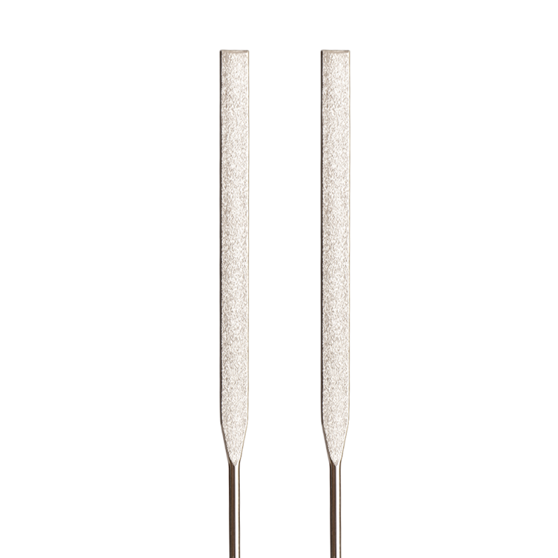 Armatures plate 2,7mm - 10 paires