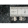 Charnière à riveter mâle - 100 paires (RD 9)