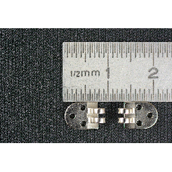 Riveting male Hinge - 200 pairs (RD 9)