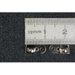 Charnière à riveter mâle - 50 paires (RS 5)