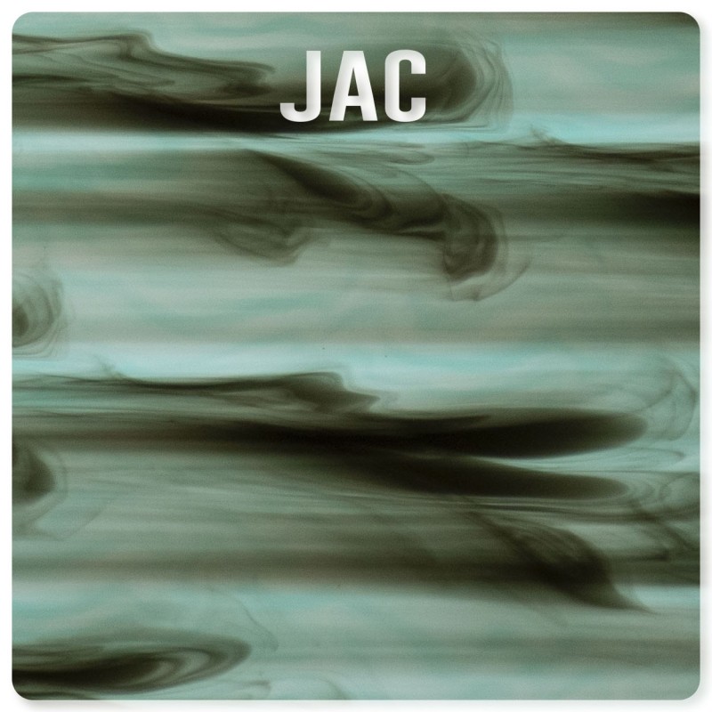 Turquoise Jasped - 0014JA - Acetate strip 6mm