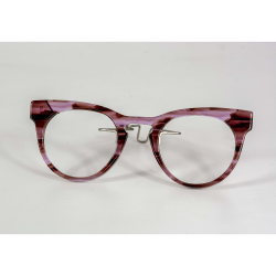 Pink Jasped  - 0016JA - Acetate slab 4mm