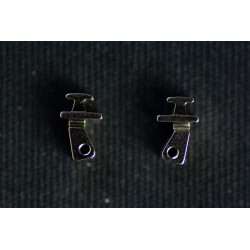 Charnières à incruster pour armature flex 3,8mm / 0°