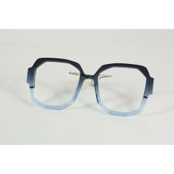Blue Gradient - 0096DE - Acetate strip 6mm