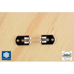 Charnières à riveter femelle 5,0mm - OBE