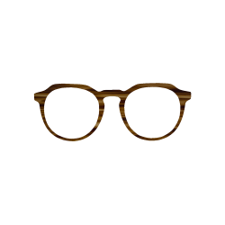 Brown Jasped - 0033JA - Acetate temples