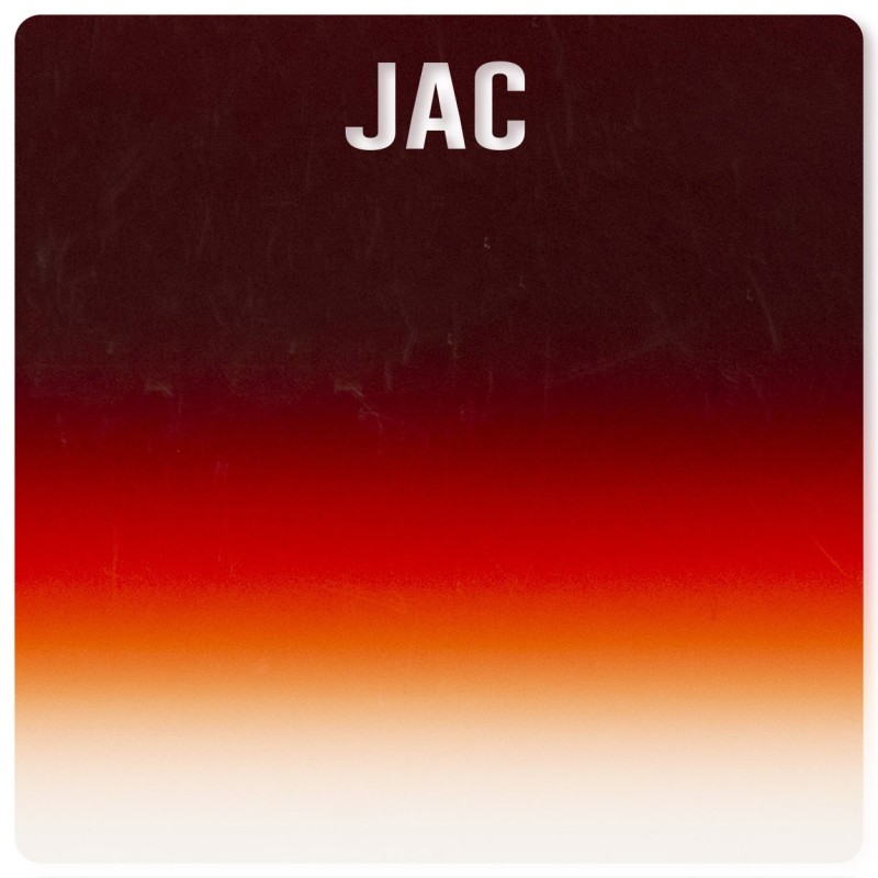 Red Gradient - 0105DE - Acetate strip 6mm