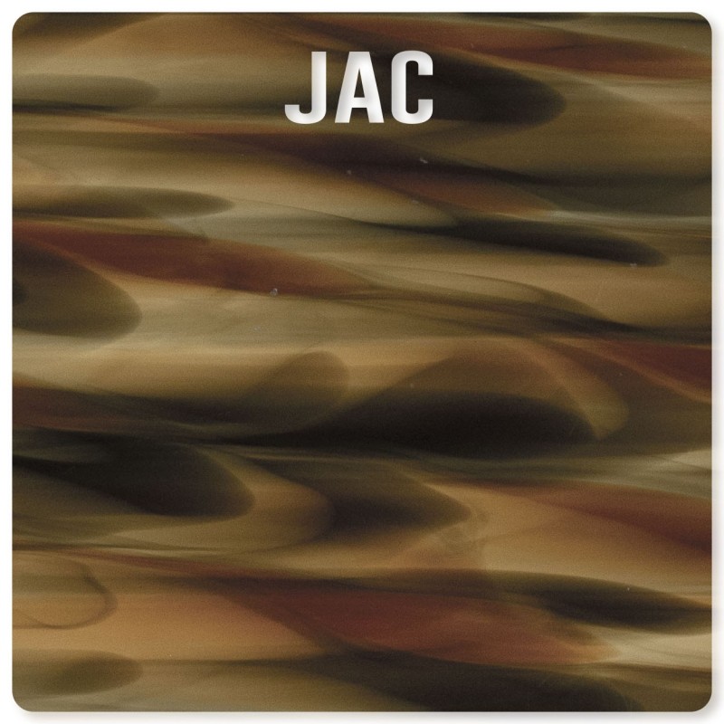 Jaspé Marron - 0043JA - Acétate labo 6mm