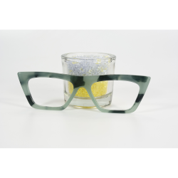 Ecaille Verte - 0159EC - Acétate bande 4mm
