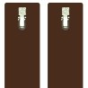 Solid Brown - 0086UN - Acetate temples