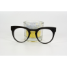 Fantaisie Pailleté Noir - 0167FA - Acétate labo 6mm