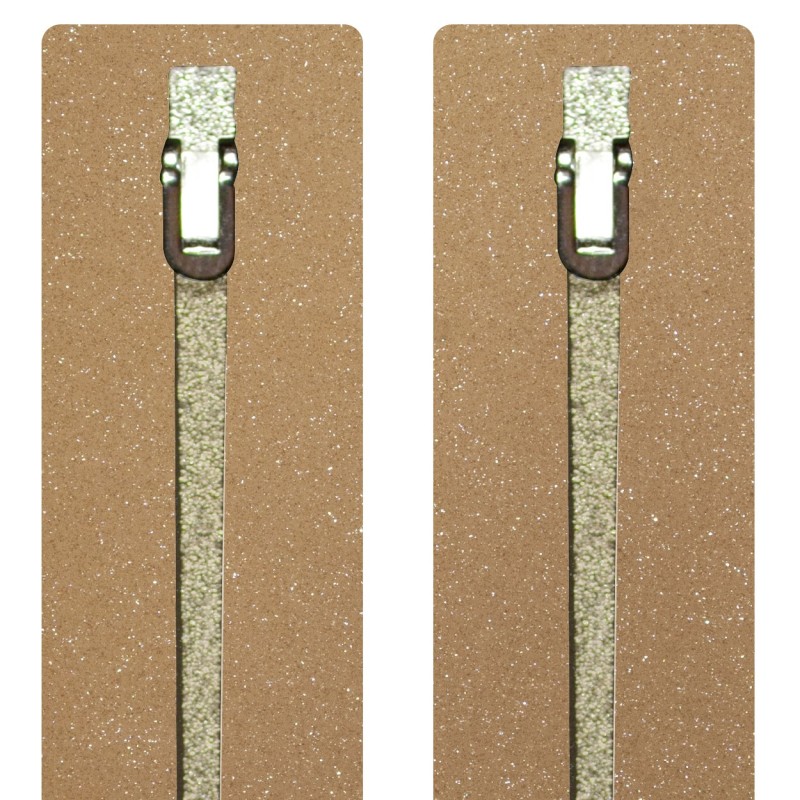 Beige Spangled Fantasy - 0168FA - Acetate temples