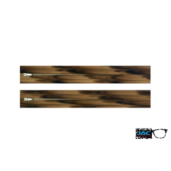 Brown Jasped - 0046JA - Acetate temples