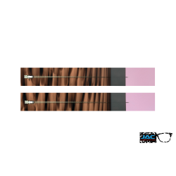 Pink Gradient - 0119DE - Acetate temples