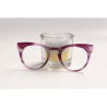 Fantaisie Rose - 0174FA - Acétate bande 6mm
