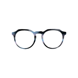 Fantaisie Bleu - 0175FA - Acétate labo 6mm