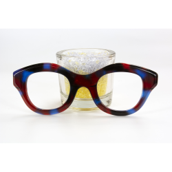 Ecaille Rouge - 0176EC - Acétate labo 4mm