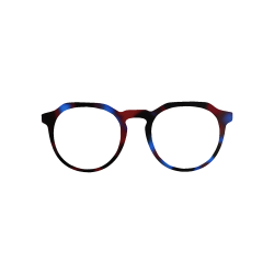 Ecaille Rouge - 0176EC - Acétate bande 6mm