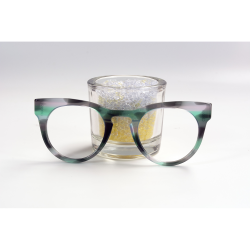 Fantaisie Vert - 0176FA - Acétate bande 6mm