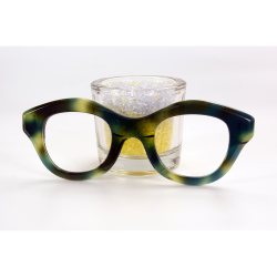 Ecaille Verte- 0177EC - Acétate labo 4mm