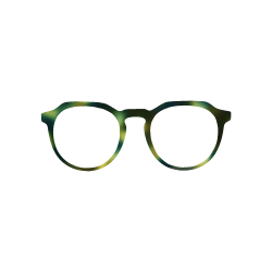 Ecaille Verte - 0177EC - Acétate bande 6mm