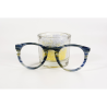 Fantaisie Bleu - 0179FA - Acétate bande 6mm