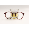 Solid Red - 0197TR - Acetate strip 4mm
