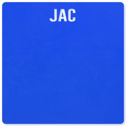 Solid Blue - 0014UN - Acetate slab 6mm