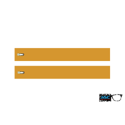 Orange Multilayer - 0067MC - Acetate temples