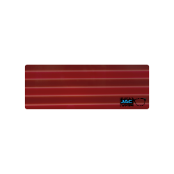 Multicouche Rouge - 0074MC - Acétate bande 6mm