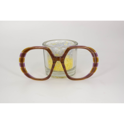 Multicouche Marron - 0076MC - Acétate labo 6mm